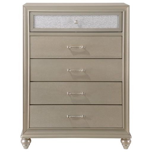 Lila Champagne Chest - Lara Furniture