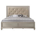 Lila Champagne Panel Bedroom Set - Lara Furniture