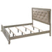 Lila Champagne Panel Bedroom Set - Lara Furniture