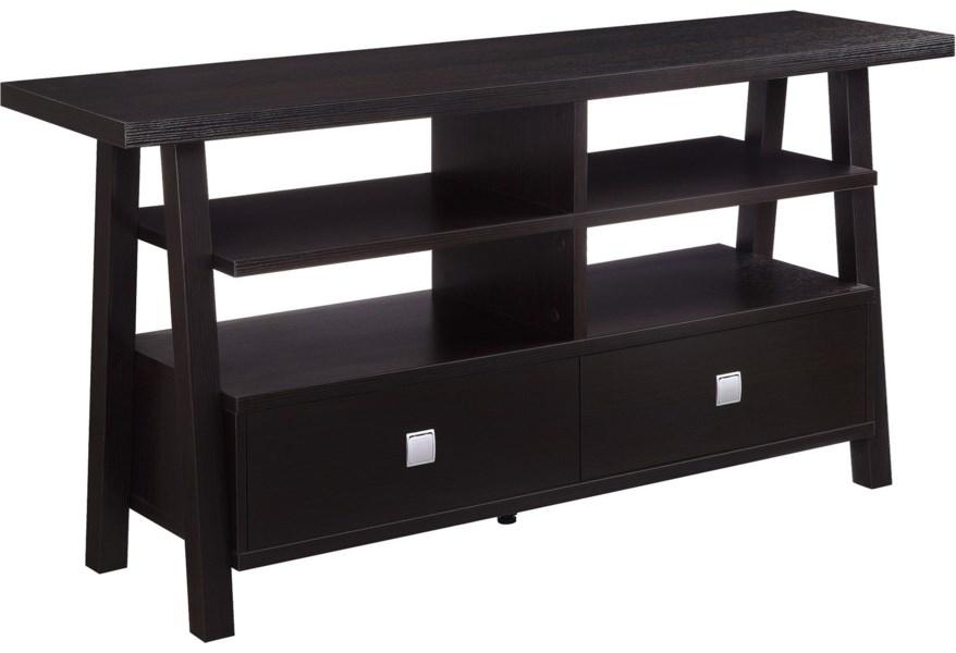 Jarvis Espresso 60" TV Stand - Lara Furniture